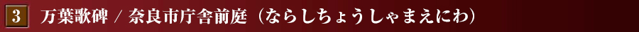 奈良市庁舎前庭