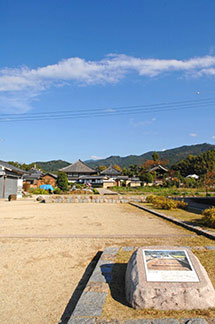 飛鳥寺西門跡