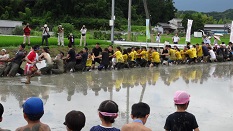 泥んこ祭り写真