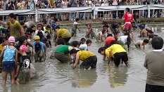泥んこ祭り写真