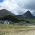 兜岳と鎧岳が眺望できる主要地方道名張曽爾線沿いの画像