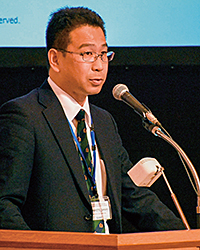 日本貿易振興機構（ジェトロ）奈良貿易情報センターの山本所長