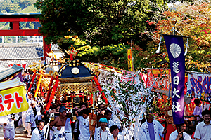 龍田大社秋祭り