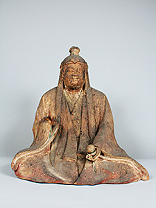 奈良県指定有形文化財　罔象女神坐像