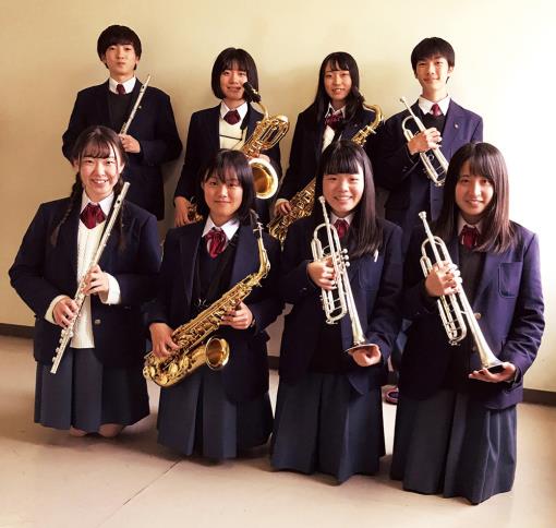 県立高円高等学校音楽科の3年生
