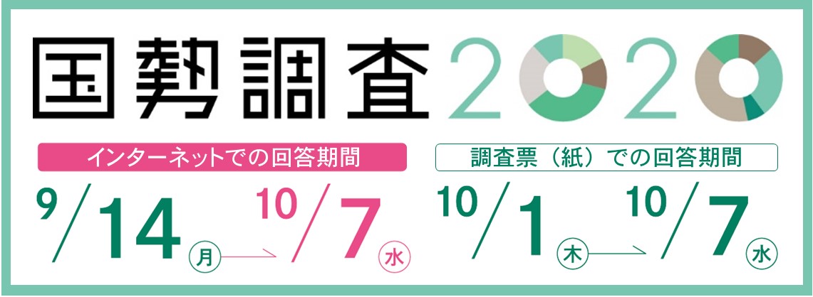 2020 国勢 いつ 調査
