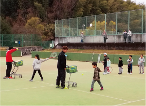 子供テニス体験教室