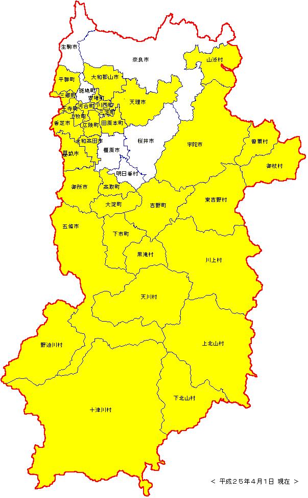景観行政団体地図