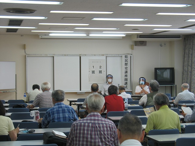 講座の趣旨説明の様子