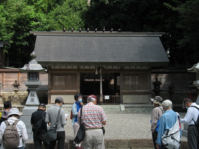 宇太水分神社境内