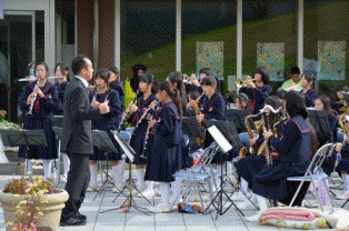 榛原中学校の演奏