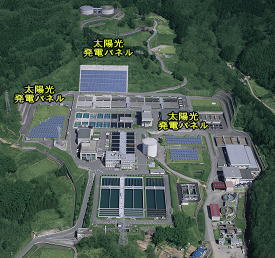 太陽光発電パネル設置全体写真