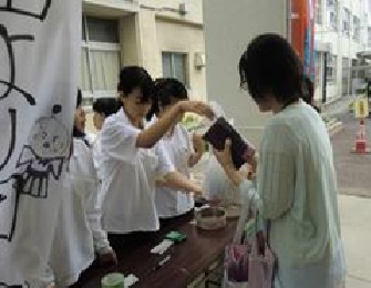 団子販売写真