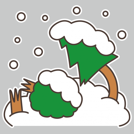 雪害アイコン