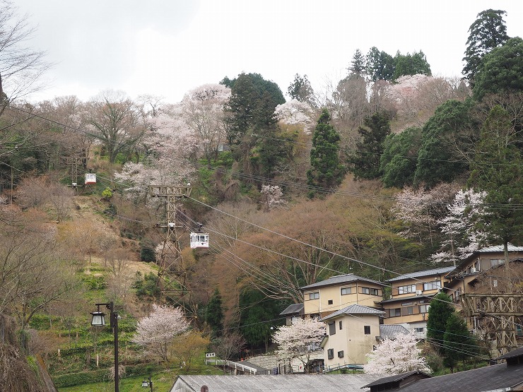 現存最古の吉野山ロープウェイ(吉野ケーブル)の画像1