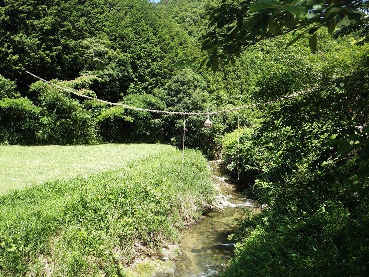 明日香村栢森の綱掛神事（女綱）の画像2