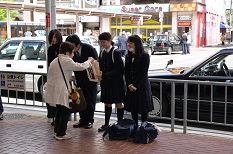 募金活動の様子1