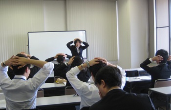 班別模擬授業の様子(外国語活動)