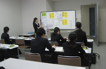 班別模擬授業の様子(国語)
