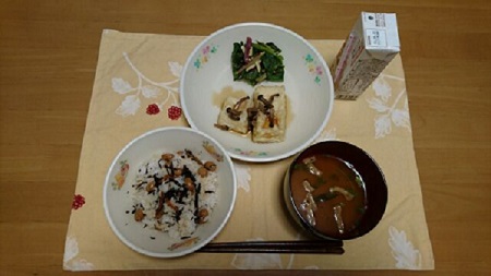 10月の給食写真