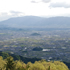 奈良盆地を眺望する龍王山南城跡の画像