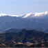 大峰山脈が眺望できる宇陀松山城跡の画像