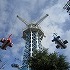 生駒山の大型遊具・飛行塔の画像
