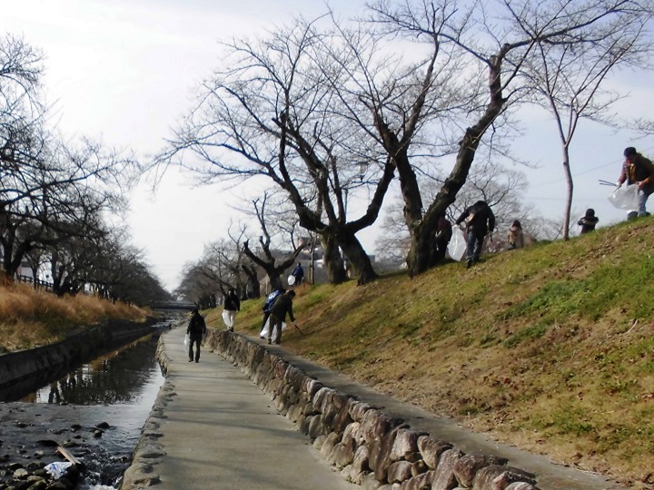 大和高田市 高田川
