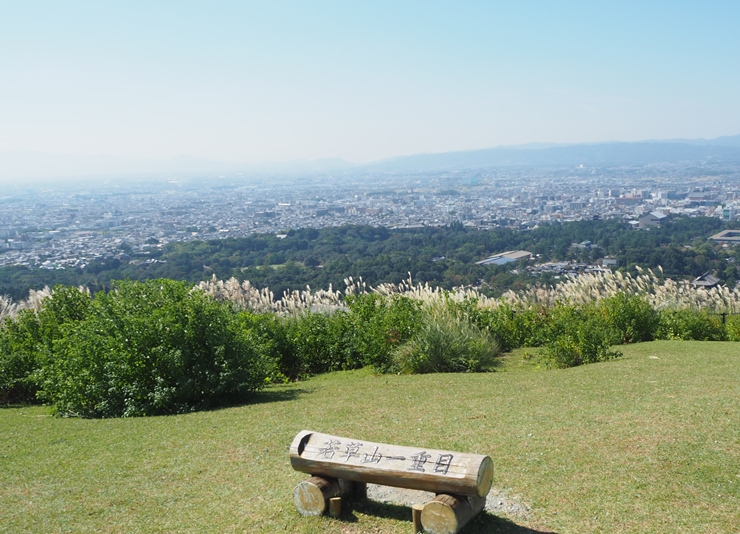 万葉歌人の愛した奈良の町を見下ろす若草山一重目の画像2