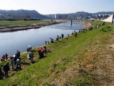 三郷町・大和川