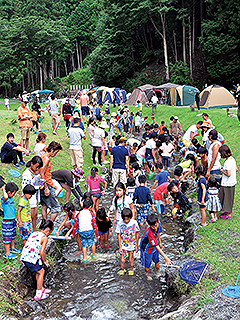 白川渡オートキャンプ場