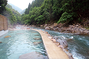 上湯温泉　露天風呂