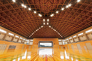 五條市上野公園総合体育館