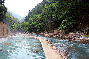 上湯温泉　露天風呂