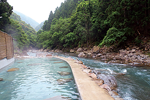 上湯温泉　露天風呂