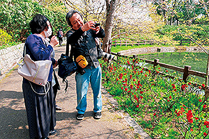 馬見丘陵公園の講習会 早春フォトレッスン