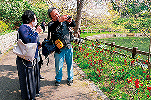 馬見丘陵公園の講習会　早春フォトレッスン