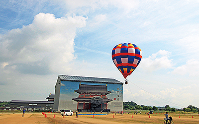 熱気球の搭乗体験