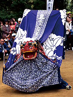 門僕神社秋祭り