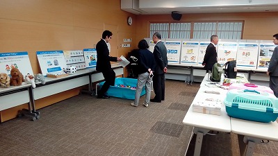 会場展示