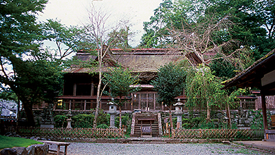 勝手神社（本殿は現在焼失しています）