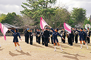 県警年頭視閲式