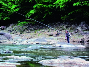 鮎釣り解禁!