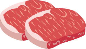 イラスト 牛肉