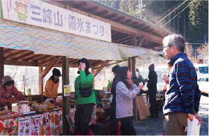 三峰山霧氷(むひょう)まつり