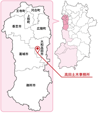 高田土木管内略図