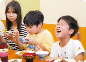 こども食堂の様子