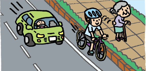 奈良 自転車 カゴ 大きさ 道路交通法