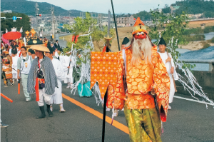 渡御祭の様子