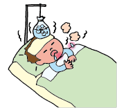 発熱イラスト